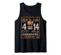 Chicken Math is Real Another Hen Wont Hurt Tank Top