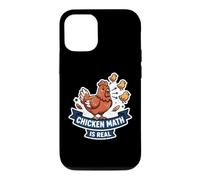 Chicken Math Is Real Funny Backyard Chickens Homestead Farm Case for iPhone 12/12 Pro