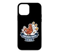 Chicken Math Is Real Funny Backyard Chickens Homestead Farm Case for iPhone 12 mini