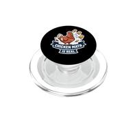 Chicken Math Is Real Funny Backyard Chickens Homestead Farm PopSockets PopGrip for MagSafe