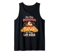 Chicken Math Too Many Chickens Backyard Poultry Humor Flock Tank Top