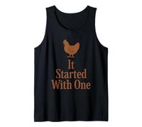 Chicken Math Too Many Chickens Backyard Poultry Humor Flock Tank Top