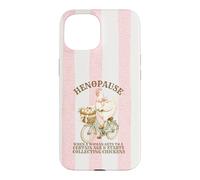 Chicken Menopause Henopause Riding A Bike Eggs Stripes Case for iPhone 15