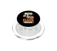 Chicken Moo Cluck Mode Farm PopSockets PopGrip for MagSafe
