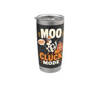 Chicken Moo Cluck Mode Farm Stainless Steel Insulated Tumbler