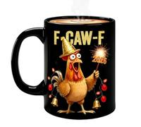 Chicken Mug - Cartoon Milk Beer Beverage Cup,Rooster Coffee Mugs | for Youth Friend Mom Lady Kitchen Holiday Party Farmhouse Bar
