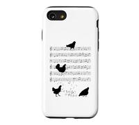 Chicken music Chickens Music Note Clef Musician Case for iPhone SE (2020) / 7/8