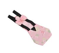 Chicken Nappy Clothes, Breathable Nylon Buckle Pet Duck Diapers Waterproof Reusable with Inside Pocket for Chicken for Duck(Flamingo, M)