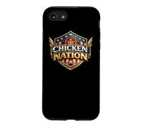 Chicken Nation Patriotic Hen Lover Backyard Flock Gift Case for iPhone SE (2020) / 7/8