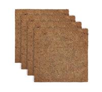 Chicken Nest Mat - Coir Chicken Nest Mat, Reusable Egg Tray, Set of 4 | Soft Natural Chicken Coop Liner, Durable Poultry Cushion Hall, Backyard Farm, Use