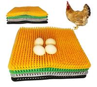 Chicken Nesting Box Pads - 8-Pack Chicken Coop Bedding Bottom Poultry Mat Washable Plastic Nesting Box Liners Pads for Chicken Coop Hen House Laying Eggs Chicken Supplies 13.8 X 11.6 (4 Colors)