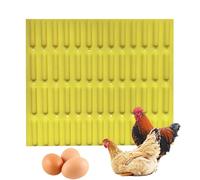 Chicken Nesting Pads - 13x11 Inch Washable Silicone Nesting Box Liners, Reusable Shock-Absorbing Poultry Bedding Mats For Cleaner Eggs, Soft-Flex Cushioned Nsting Pads For Outdoor Coops