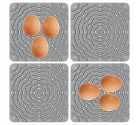 Chicken Nesting Pads - Hen Nesting Box Bedding - Reusable Mat Silicone Bedding for Hens Roosting Duck Laying Farm Duck Coop Chicks Brooder