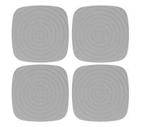 Chicken Nesting Pads Washable Reusable Durable PVC Chicken Nest Mat For Egg Protection And Collection In Chicken Coops And Poultry Farms 4pcs 30x30cm (Grey)