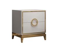 CHICKEN Nightstand Bedside Table Hong Kong Style Master Bedroom Furniture Stainless Steel Nordic Style Bedside Table Bedroom Furniture