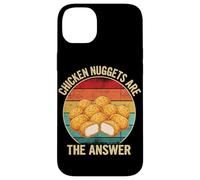 Chicken Nuggets Are The Answer Fast Food Fan Case for iPhone 14 Plus