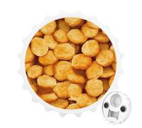 Chicken Nuggets Beer Bottle Opener Magnetic Fridge Magnet Sticker for Home Bar Accessories