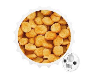 Chicken Nuggets Beer Bottle Opener Magnetic Fridge Magnet Sticker for Home Bar Accessories
