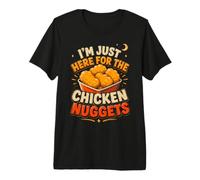 Chicken Nuggets Funny Late Night Snack Boys Girls Premium T-Shirt