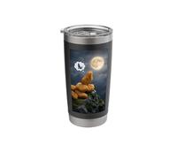 Chicken Nuggets Howl at The Moon Stainless Steel Insulated Tumbler