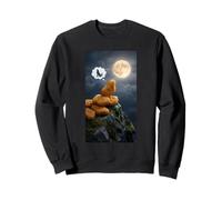 Chicken Nuggets Howl at The Moon Sweatshirt