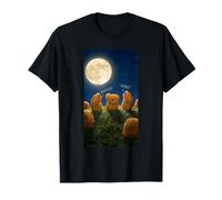 Chicken Nuggets Howl at The Moon T-Shirt