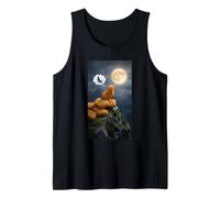 Chicken Nuggets Howl at The Moon Tank Top