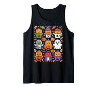 Chicken Nuggets Pumpkin Halloween 90's Vintage Tank Top