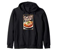 Chicken Parm Zip Hoodie