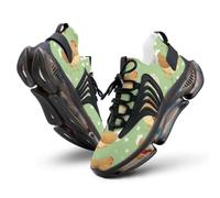 Chicken Pattern Men's Running Shoes | Breathable Fashion Road Trainers Walking Sneakers