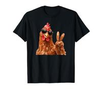 Chicken Peace - I Don't eat Them! Vegan is Truly Vegan Love Value Graphic T-Shirt