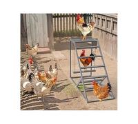 Chicken Perch Swing, Wooden Hanging Roosting Bar for Coop, Climbing Perch for Hens and Chicks, Durable Roosting Equipment for Backyard Poultry