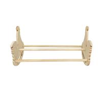 Chicken Perch, Wooden Roosting Ladder, Multifunctional Bird Stand, Pet Resting, Natural Cage Accessory for Sparrow Cockatiels Macaws Budgies Aviary, 12.6 x 5.71 x 6.69 inches