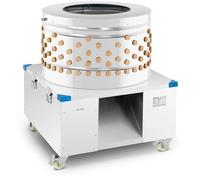 Chicken Plucker 2,200 W Approx. 900 Kg/hr - Chicken Pluckers by Wiesenfield Silver