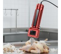 Chicken Plucker, Electric Quick Poultry Plucking Machine, 304 Stainless Steel Cone Head, Easily & Quickly Removes Fine Hair, Waterproof Body, Household Chicken, Duck & Goose Plucking Tool