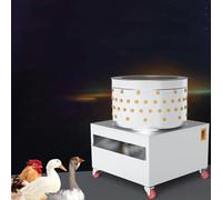 Chicken Plucker Machine, Chicken Plucker Poultry Plucking with Wheel, 50L Commercial/Home Plumage Removal Machine for Poultry, Bird, Duck, Quail, Pigeon, Fast Feather Removal