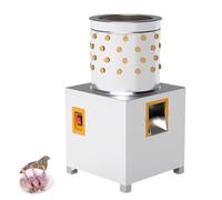 Chicken Plucker Machine - Electric Stainless Steel 12 Inch Defeathering Equipment for Poultry