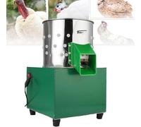 Chicken Plucker Machine, Stainless Steel Automatic Poultry Defeathering Machine for Chicken, Duck, Turkey - Ideal for Farming and Abattoirs