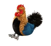 Chicken Plush Toy - Soft Stuffed Animal | PP Cotton Filling with Plush Fabric, Lightweight Squeezable Design, Cute Farm Animal Doll for Bedroom Decor Travel Companion Gift