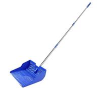 Chicken Poop Scooper - Heavy Duty Rustproof Metal Sifter, Fine Mesh Sand Sifting Shovel, Reinforced Solid Grip Rake, Waste Management Sanitation Device, Maintenance Tool Category for Garden Yard