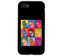 Chicken Pop Art Kids Men Women Chicken Lover Farmer Case for iPhone SE (2020) / 7/8