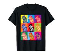 Chicken Pop Art Kids Men Women Chicken Lover Farmer T-Shirt