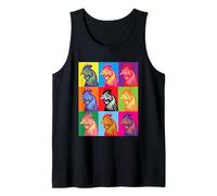 Chicken Pop Art Kids Men Women Chicken Lover Farmer Tank Top