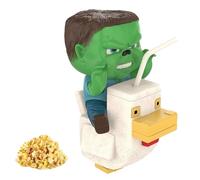 Chicken Popcorn Bucket & Cup Combo Set - 2-in-1 with Water Cup | Spooky Halloween Movie-Themed Fun Gift for Gaming Enthusiasts (1pcs)