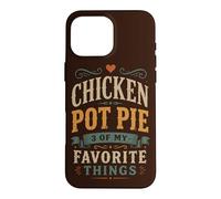 Chicken Pot Pie Funny Food Poultry Farm Animal Humor Case for iPhone 16 Pro Max