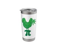 Chicken Pot Pie Pi Tag Weed Word Game Math Numbers March Stainless Steel Insulated Tumbler