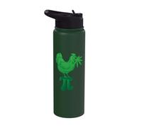 Chicken Pot Pie Pi Tag Weed Word Game Math Numbers March Stainless Steel Insulated Water Bottle