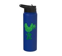 Chicken Pot Pie Pi Tag Weed Word Game Math Numbers March Stainless Steel Insulated Water Bottle