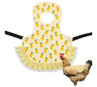 Chicken Protective Chicken Vest,| Poultry Coat Clothes Saddle,Back Spring Protection Protector Wing Guard Protection Jacket Fits Small Medium
