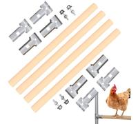 Chicken Rastbar, Chicken Poultry Yard for Chicken Gangs, Poultry Rest Area, Poultry Bass for Chicken Gang, 4 Poultry Stable Toys, Poultry Farming, Poultry Stable Accessories, Simple Baug
